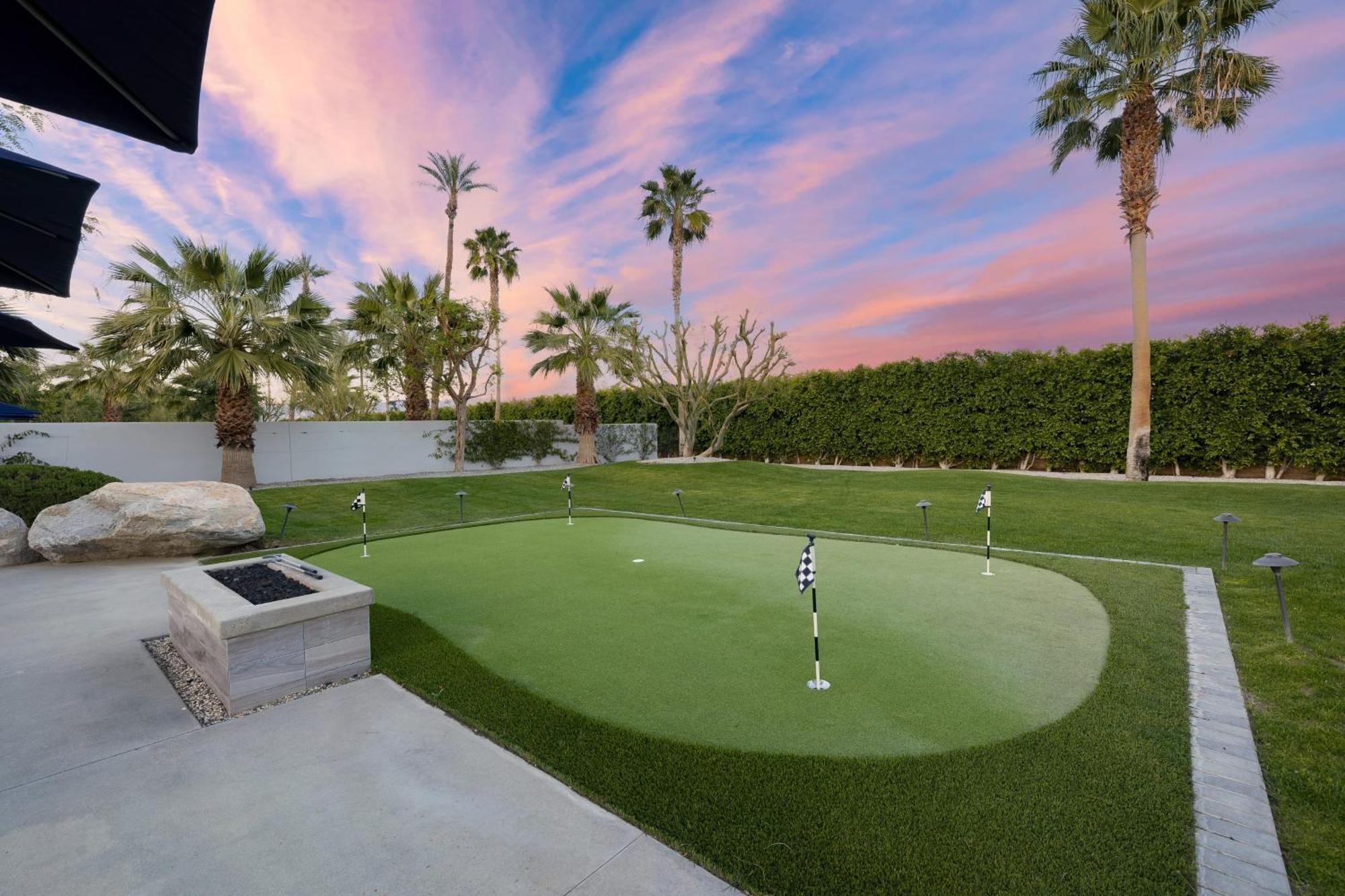 Polo Villas Tres Putting Green Bocce Three Villas Sleeps 44 Avantstay La Quinta Exterior photo