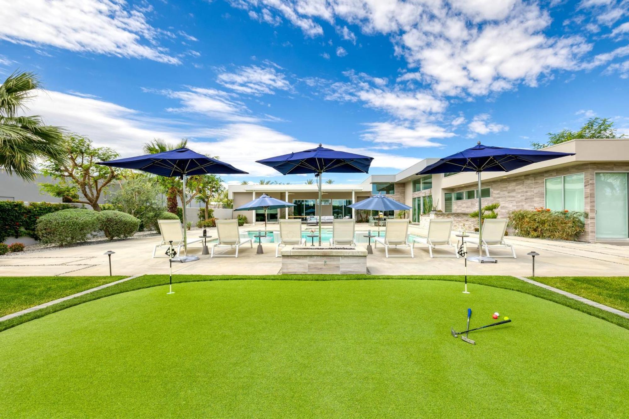 Polo Villas Tres Putting Green Bocce Three Villas Sleeps 44 Avantstay La Quinta Exterior photo